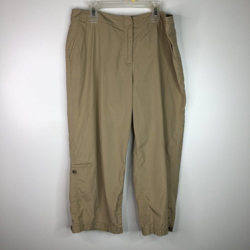 J.Jill Tan Capris Pants
